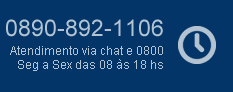 0800-892-1106 - Atendimento via chat e 0800 Seg a Sex das 08 às 18 hs